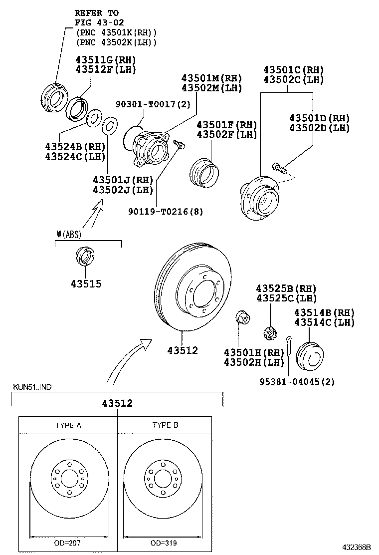  FORTUNER |  FRONT AXLE HUB