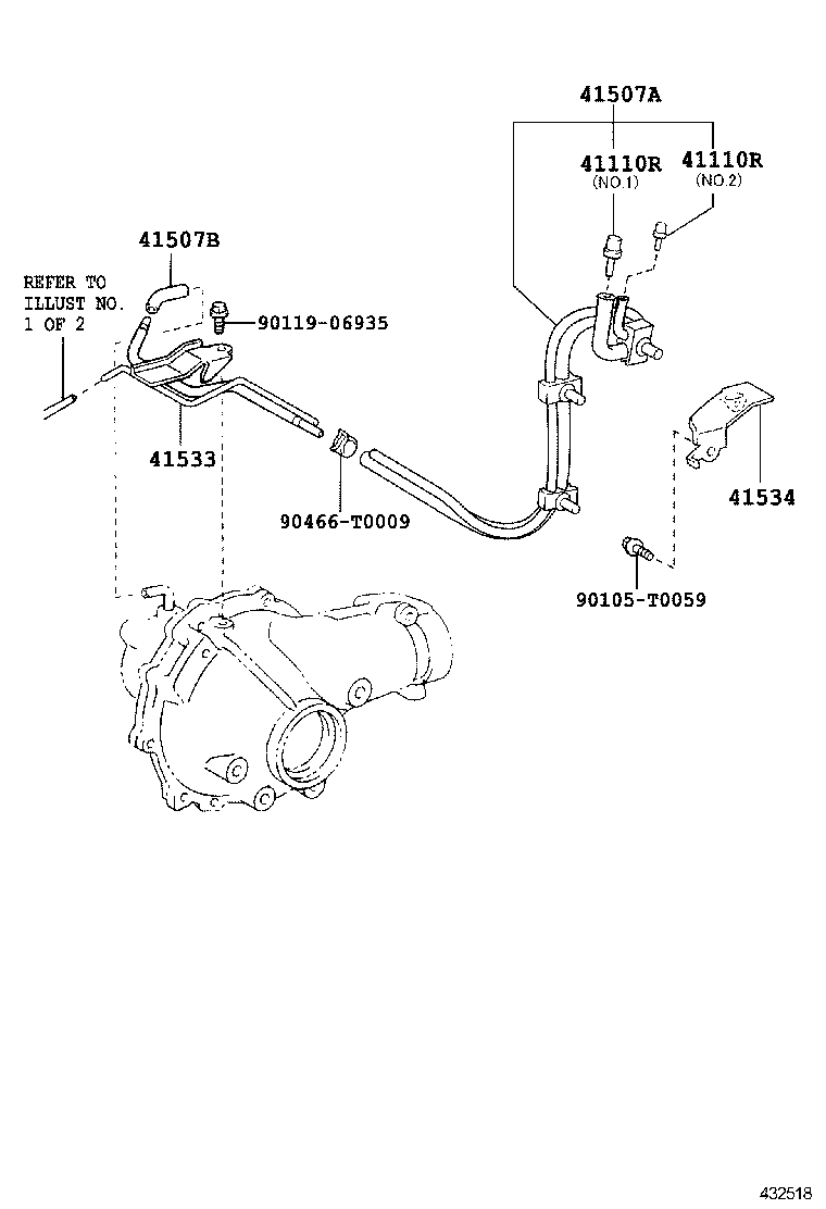  HILUX |  FRONT AXLE HOUSING DIFFERENTIAL