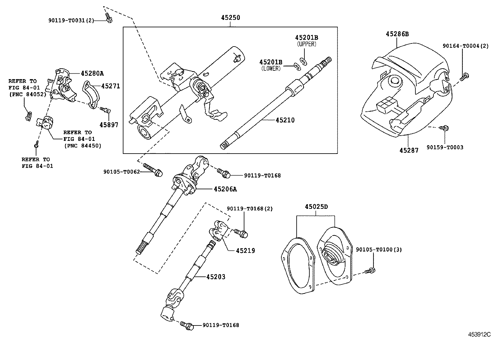  FORTUNER |  STEERING COLUMN SHAFT