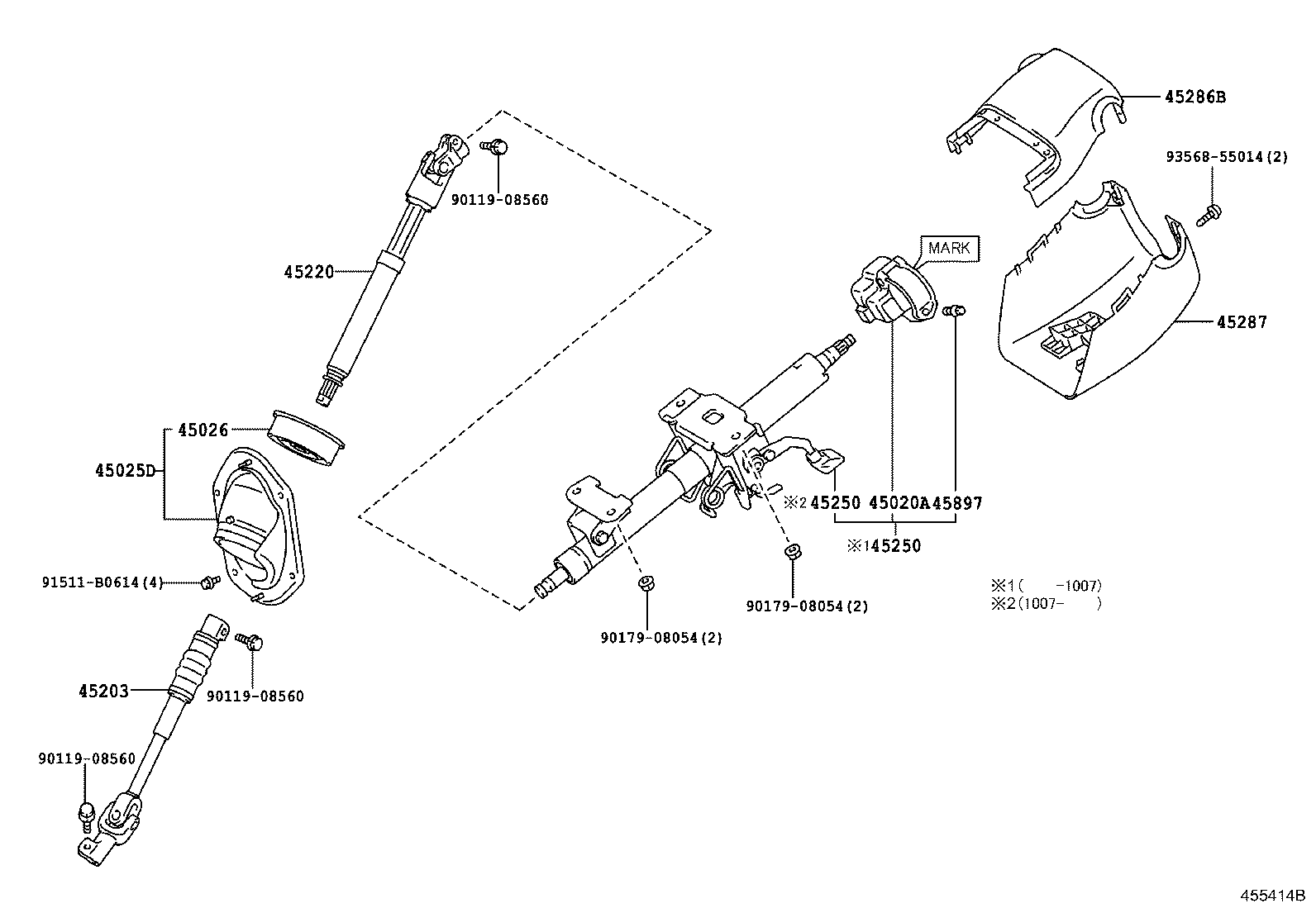  LAND CRUISER PRADO |  STEERING COLUMN SHAFT