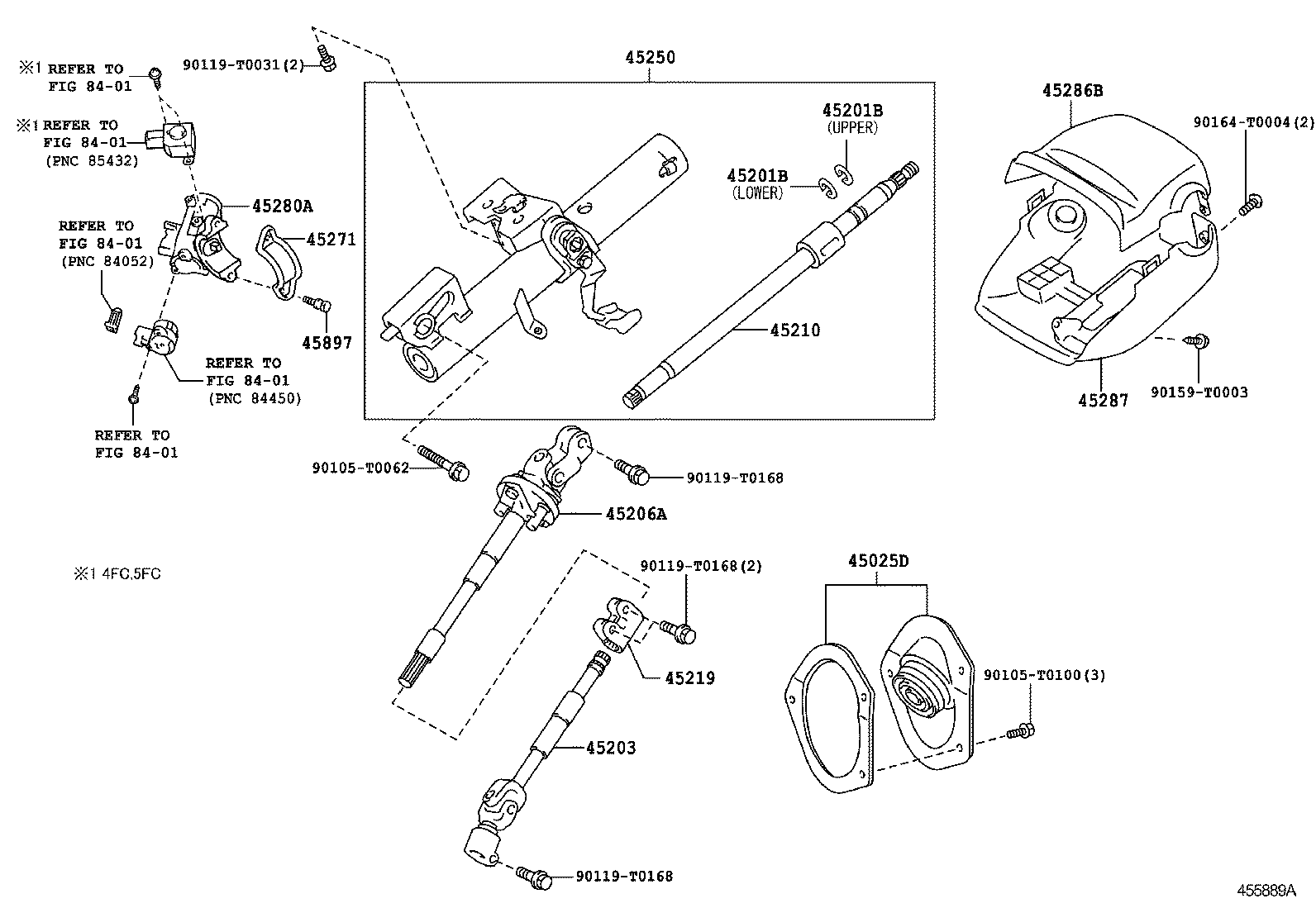  HILUX |  STEERING COLUMN SHAFT