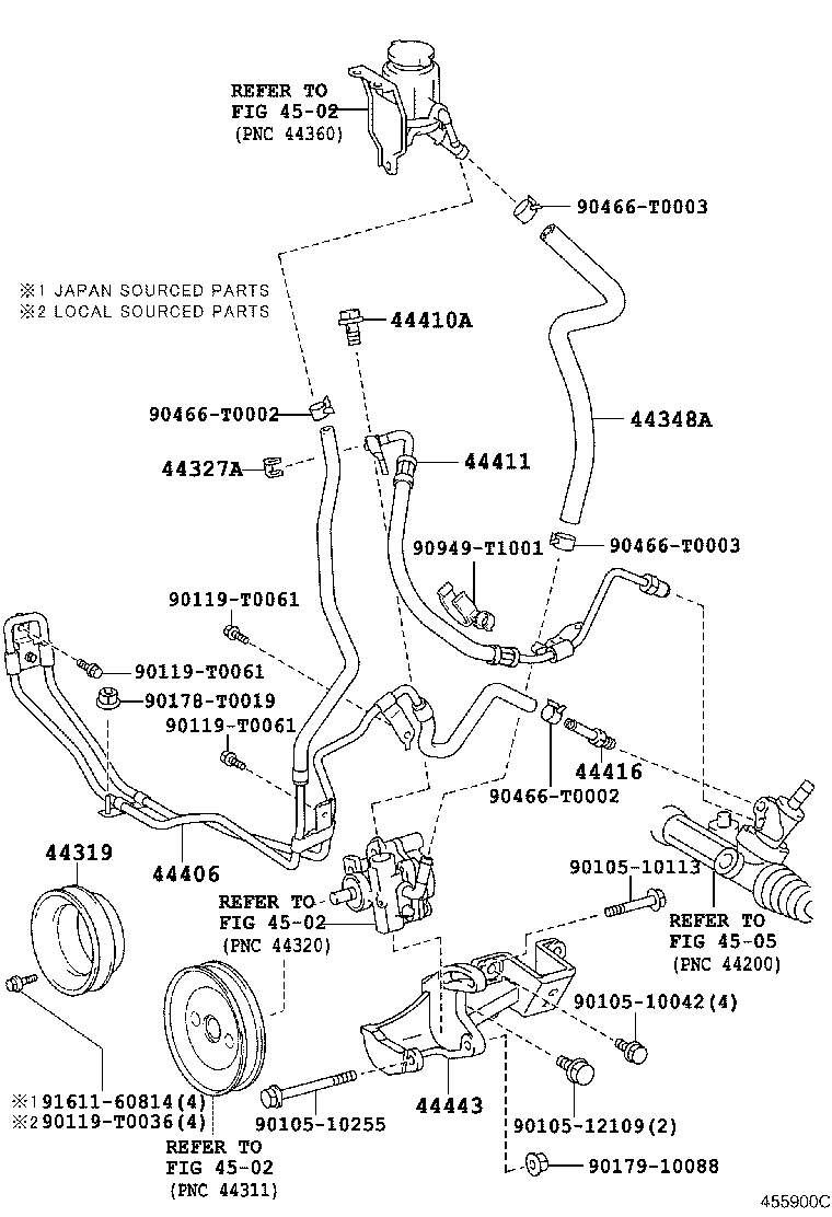  HILUX |  POWER STEERING TUBE