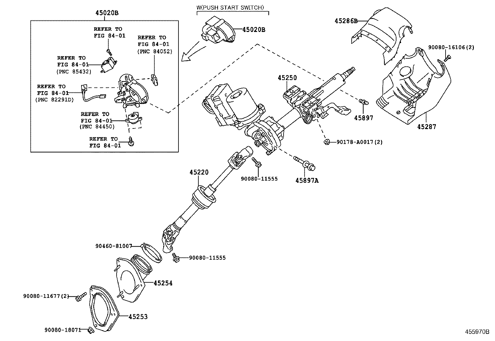  SIENNA |  STEERING COLUMN SHAFT