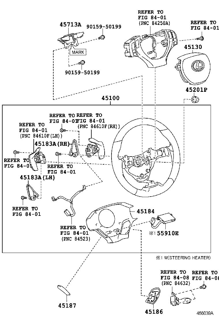  GS GS HYBRID |  STEERING WHEEL