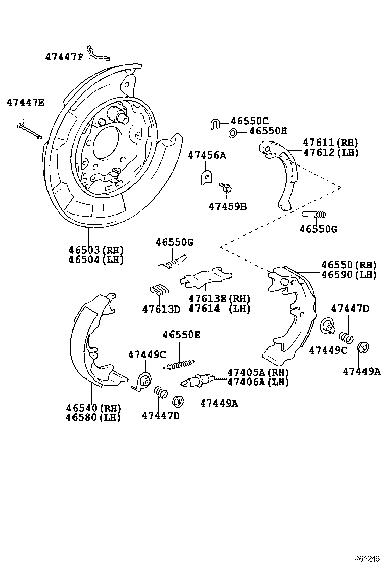  CAMRY HYBRID ASIA |  PARKING BRAKE CABLE