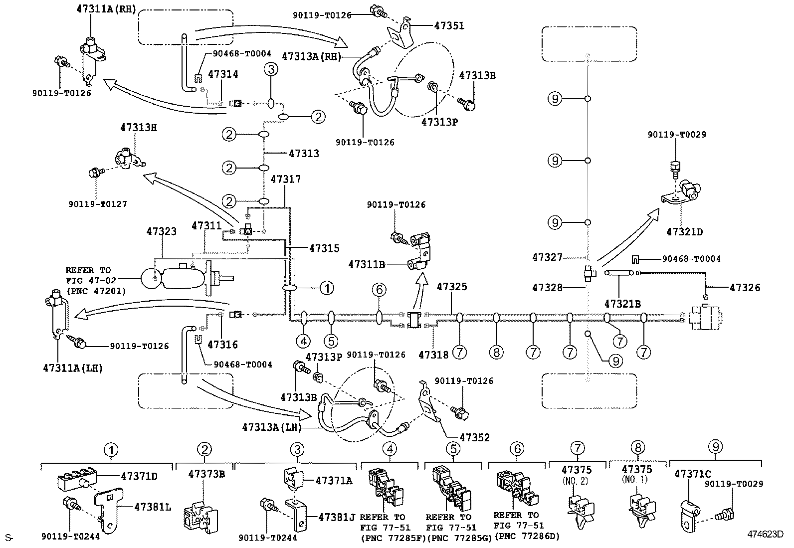  HILUX |  BRAKE TUBE CLAMP