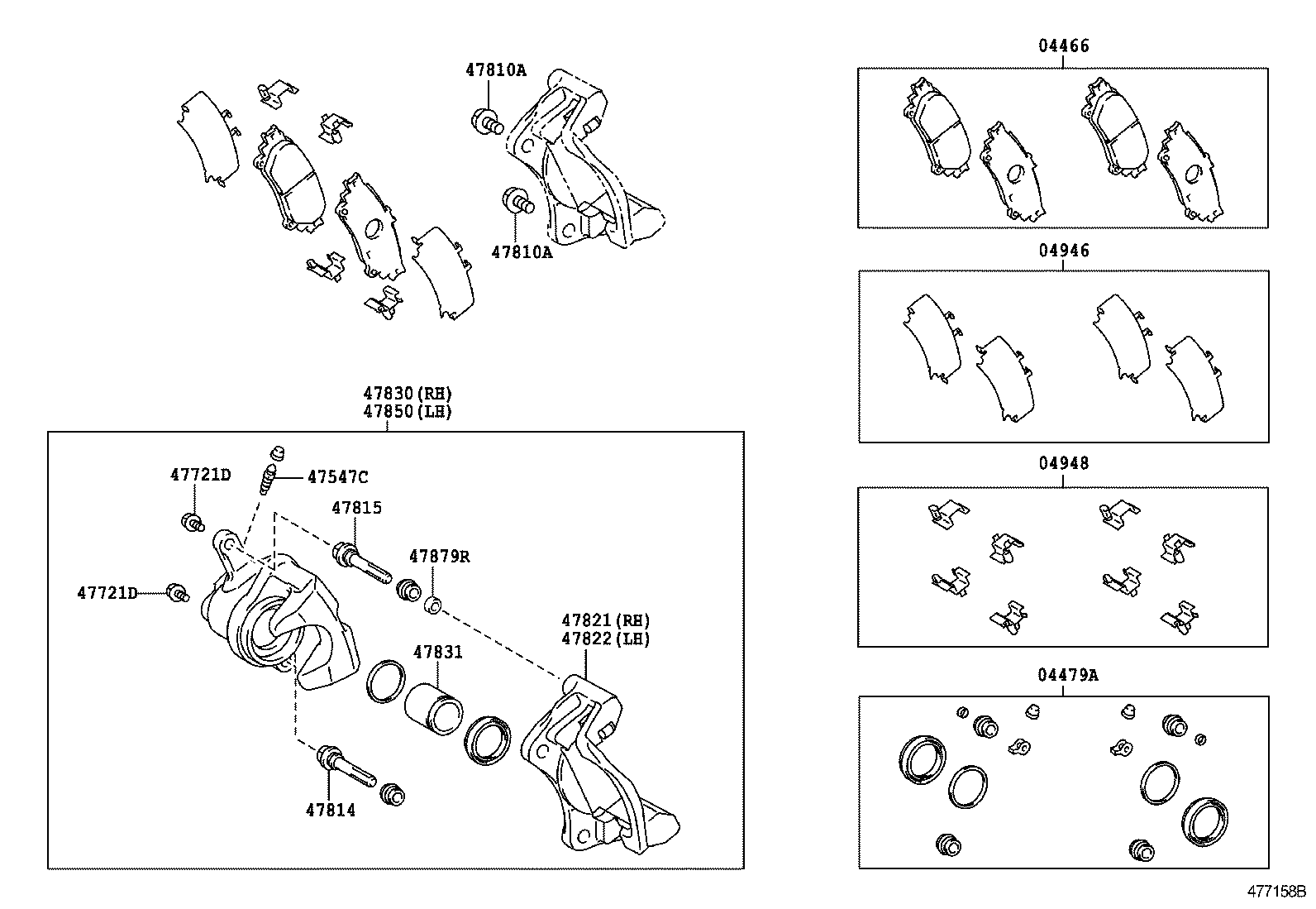  SIENNA |  REAR DISC BRAKE CALIPER DUST COVER