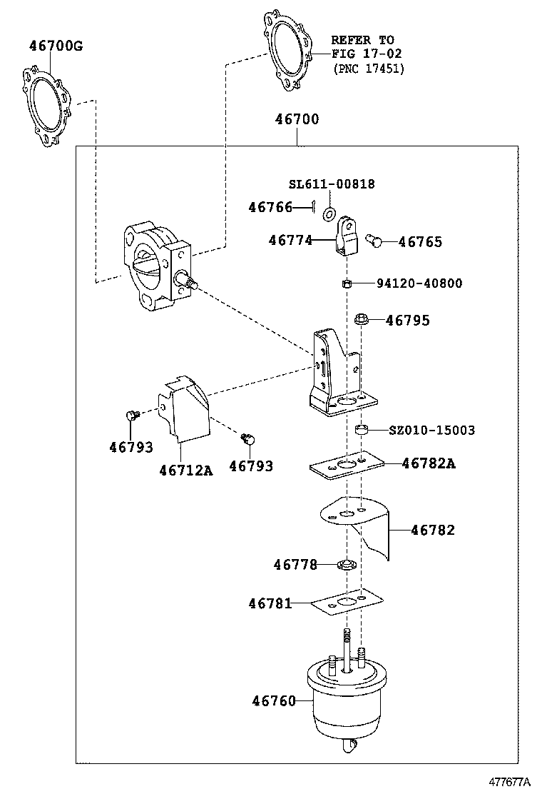  DYNA |  EXHAUST BRAKE ASSEMBLY VACUUM CYLINDER