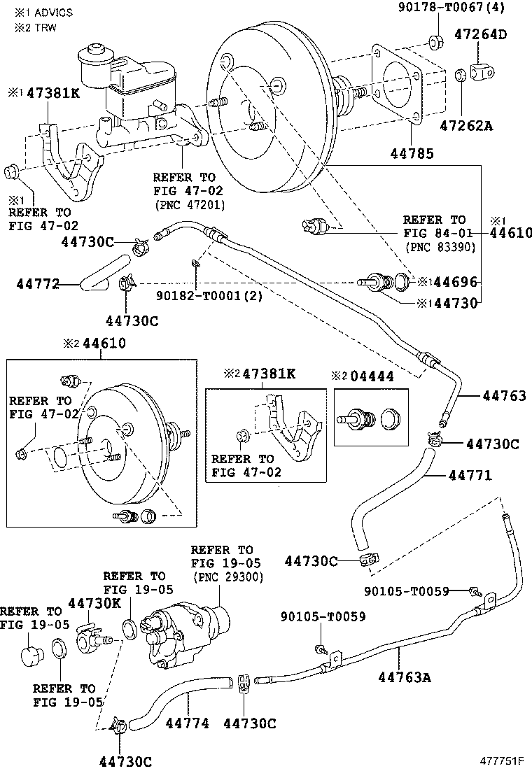  HILUX |  BRAKE BOOSTER VACUUM TUBE