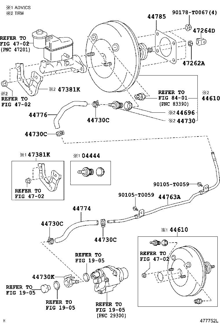  HILUX |  BRAKE BOOSTER VACUUM TUBE