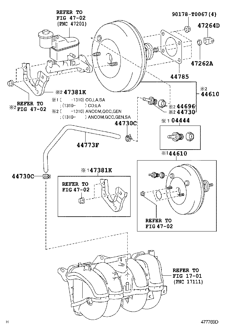  HILUX |  BRAKE BOOSTER VACUUM TUBE