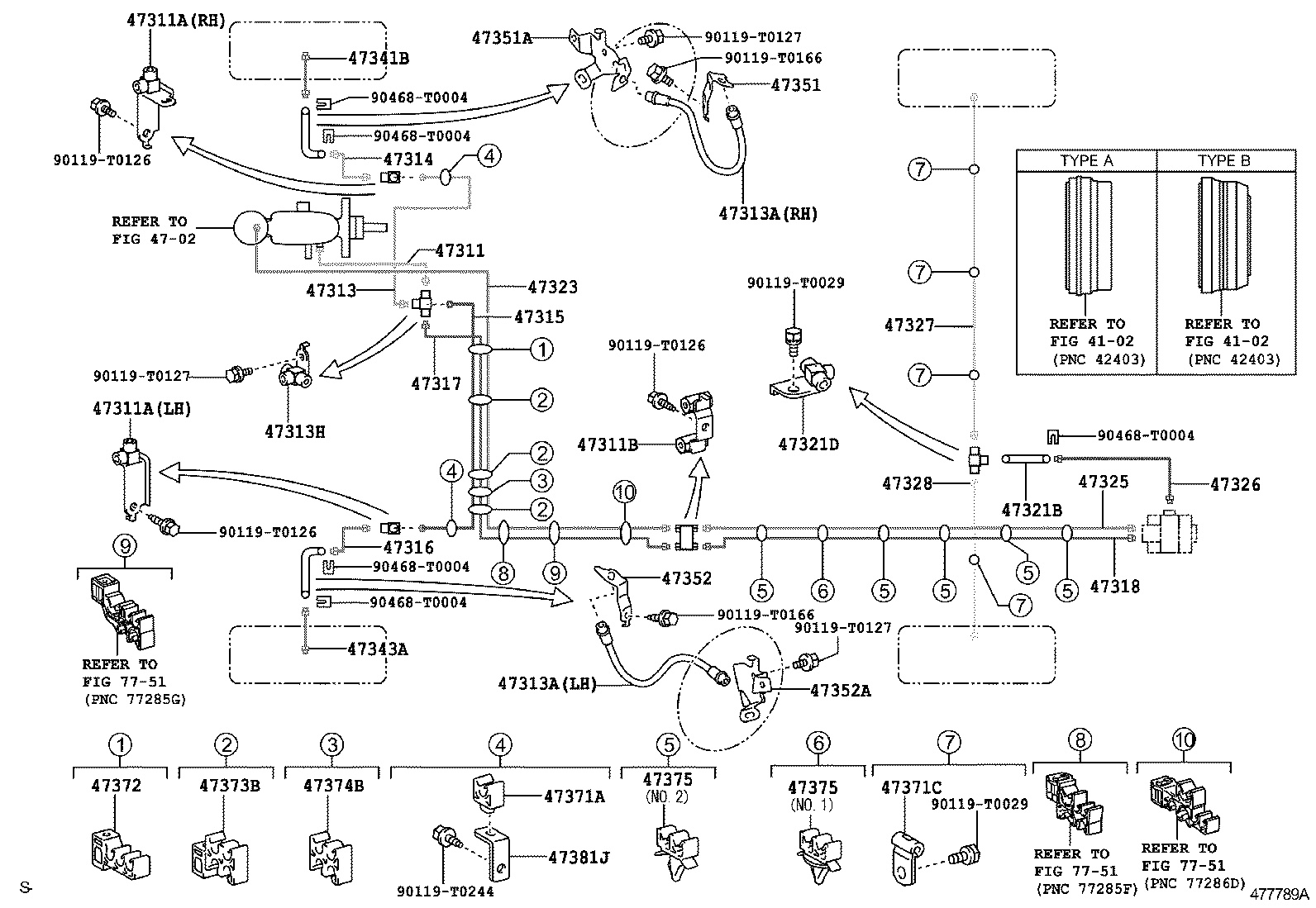  HILUX |  BRAKE TUBE CLAMP
