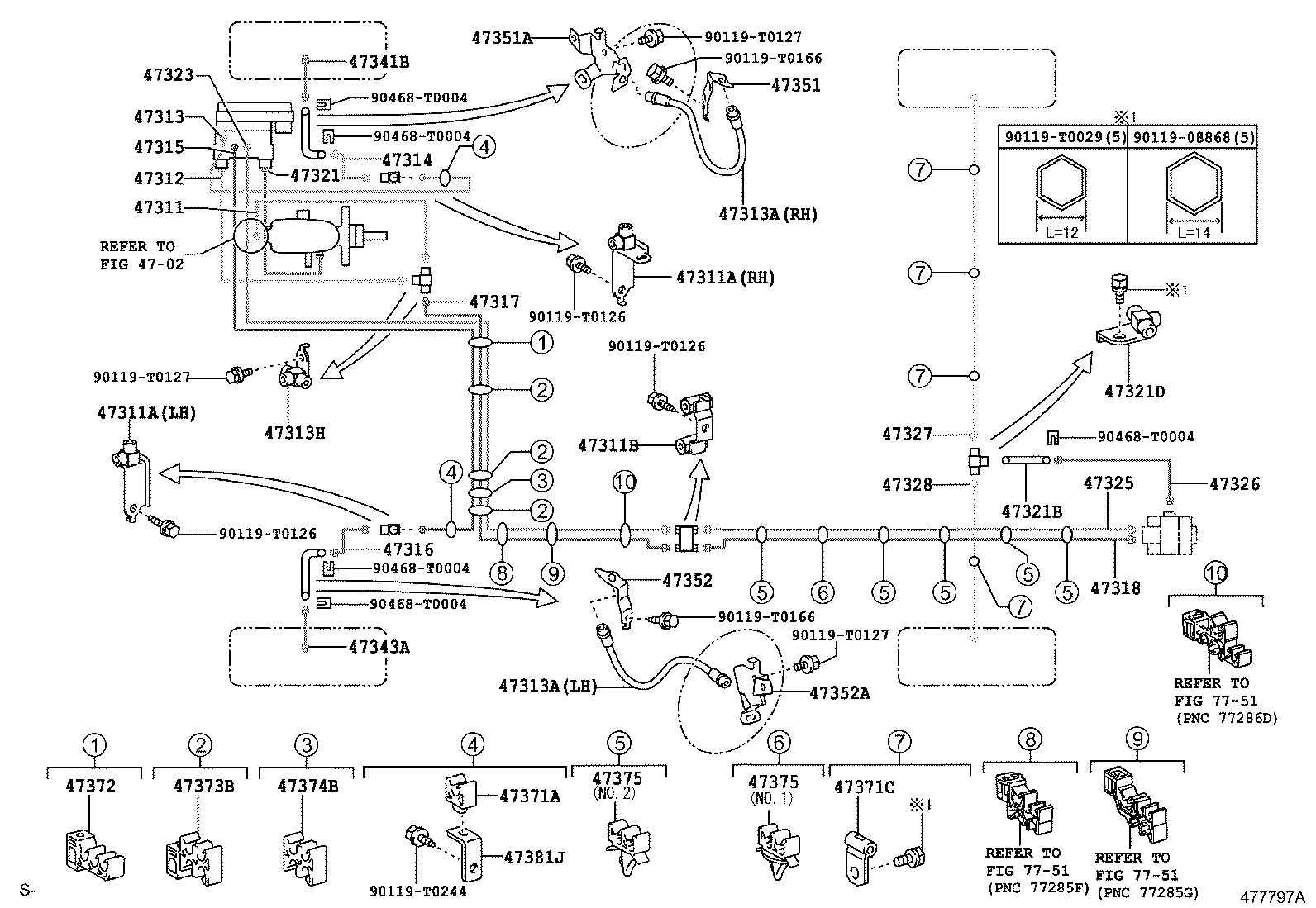  HILUX |  BRAKE TUBE CLAMP