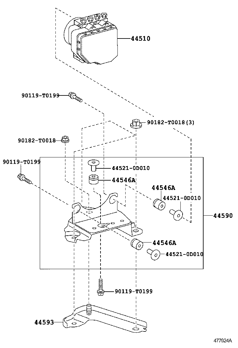  HILUX |  BRAKE TUBE CLAMP