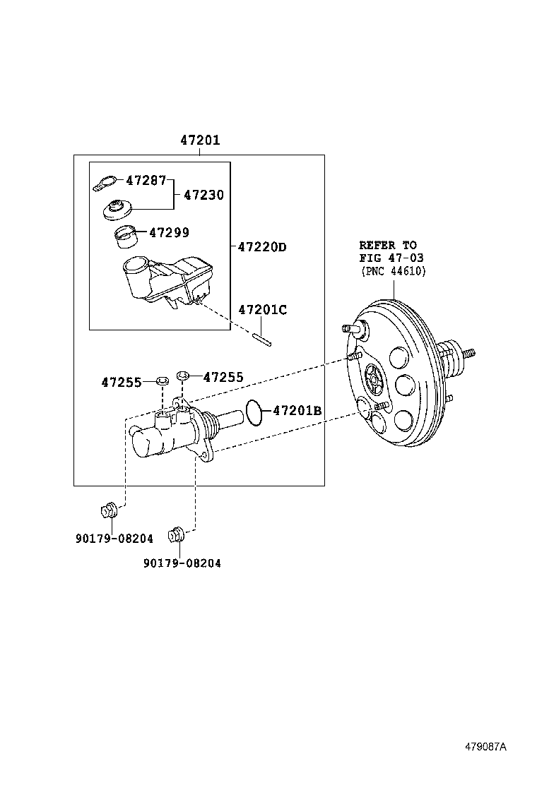  YARIS |  BRAKE MASTER CYLINDER