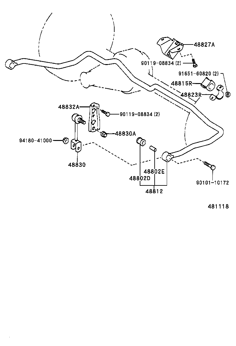  LAND CRUISER 70 |  REAR SPRING SHOCK ABSORBER