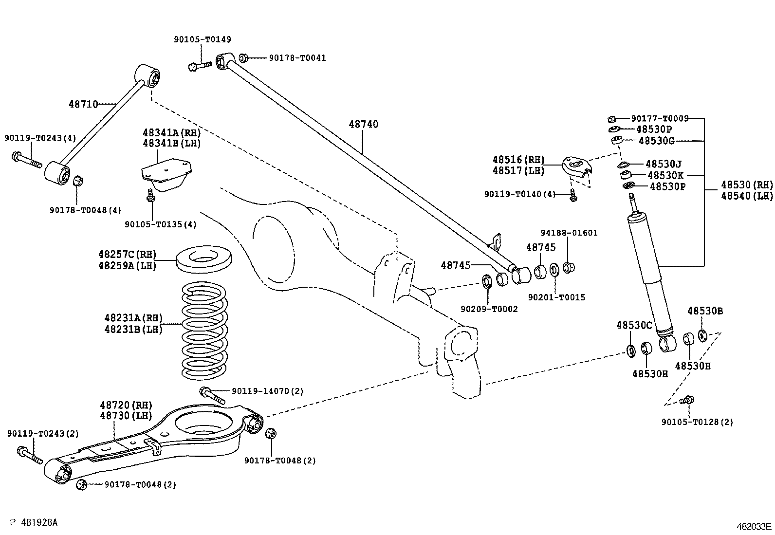  FORTUNER |  REAR SPRING SHOCK ABSORBER