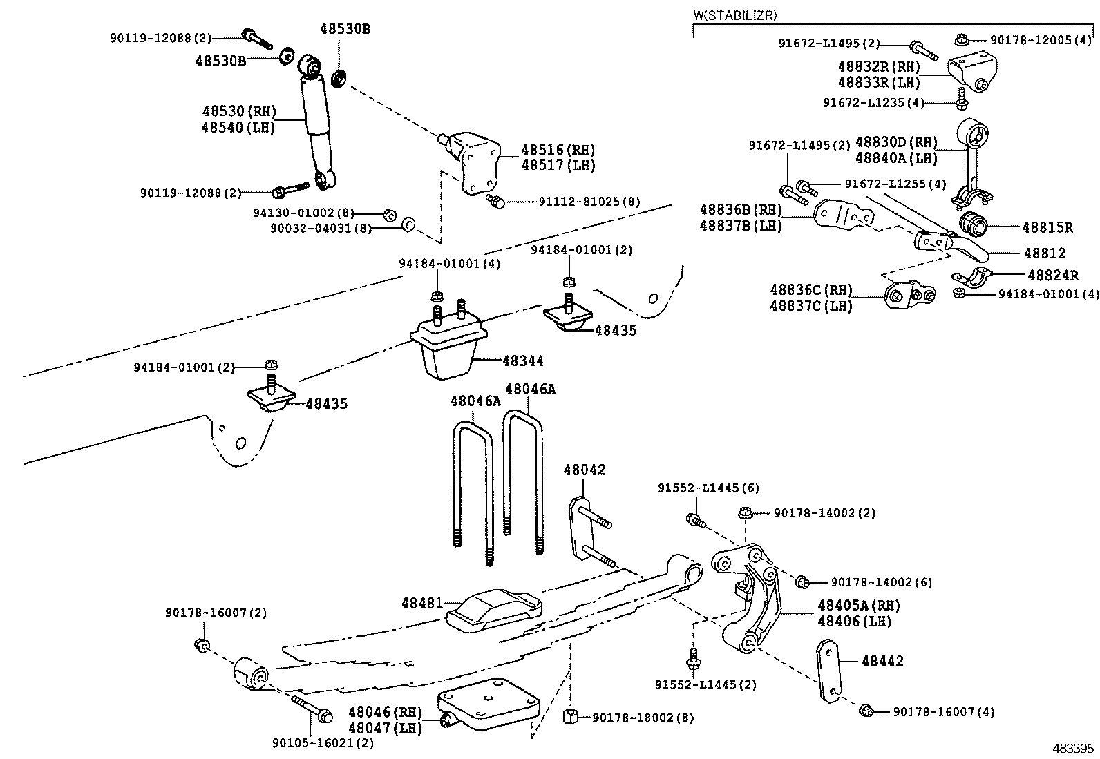  DYNA |  REAR SPRING SHOCK ABSORBER