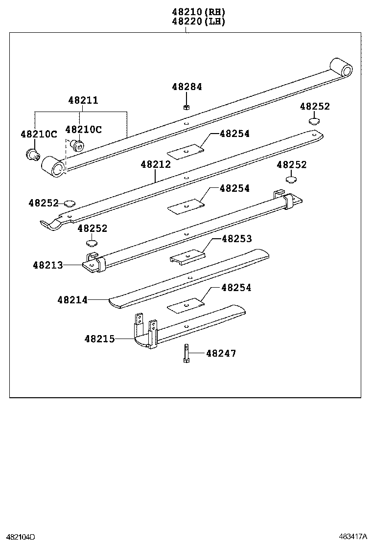  HILUX |  REAR SPRING SHOCK ABSORBER