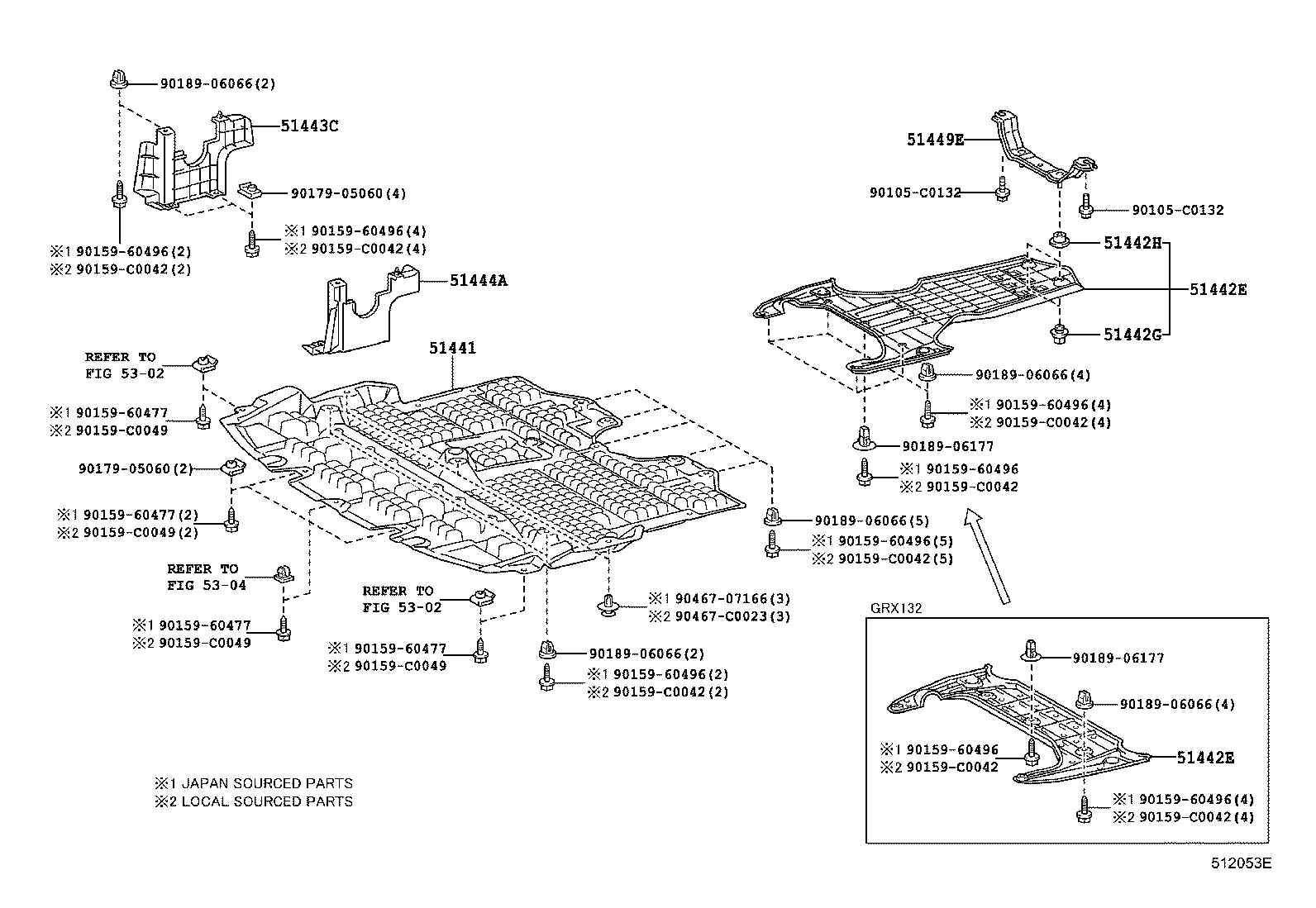  REIZ |  SUSPENSION CROSSMEMBER UNDER COVER
