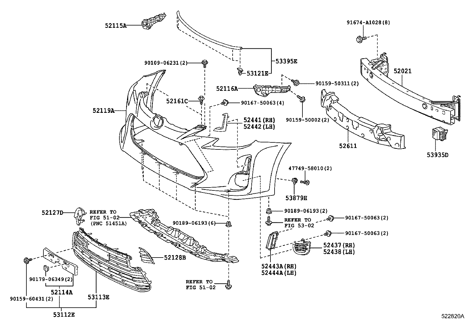  ZELAS |  FRONT BUMPER BUMPER STAY