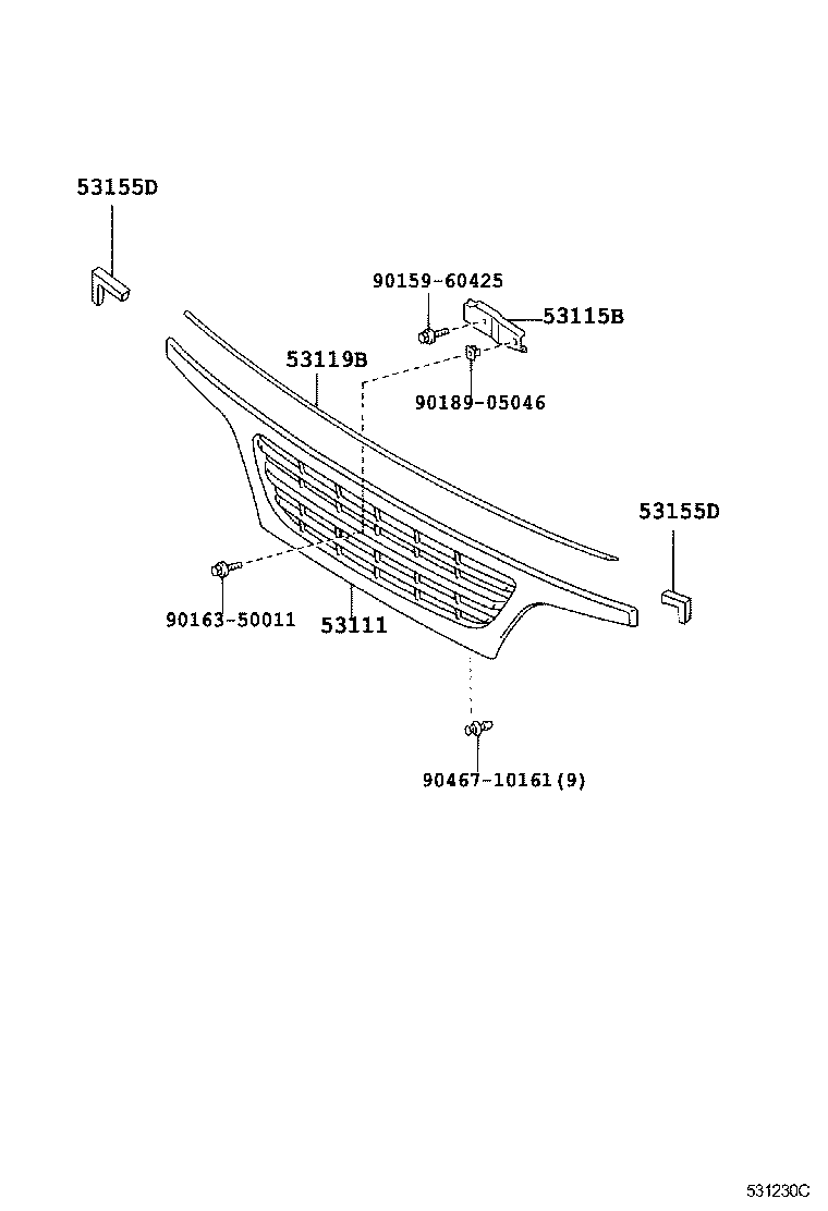  DYNA |  RADIATOR GRILLE