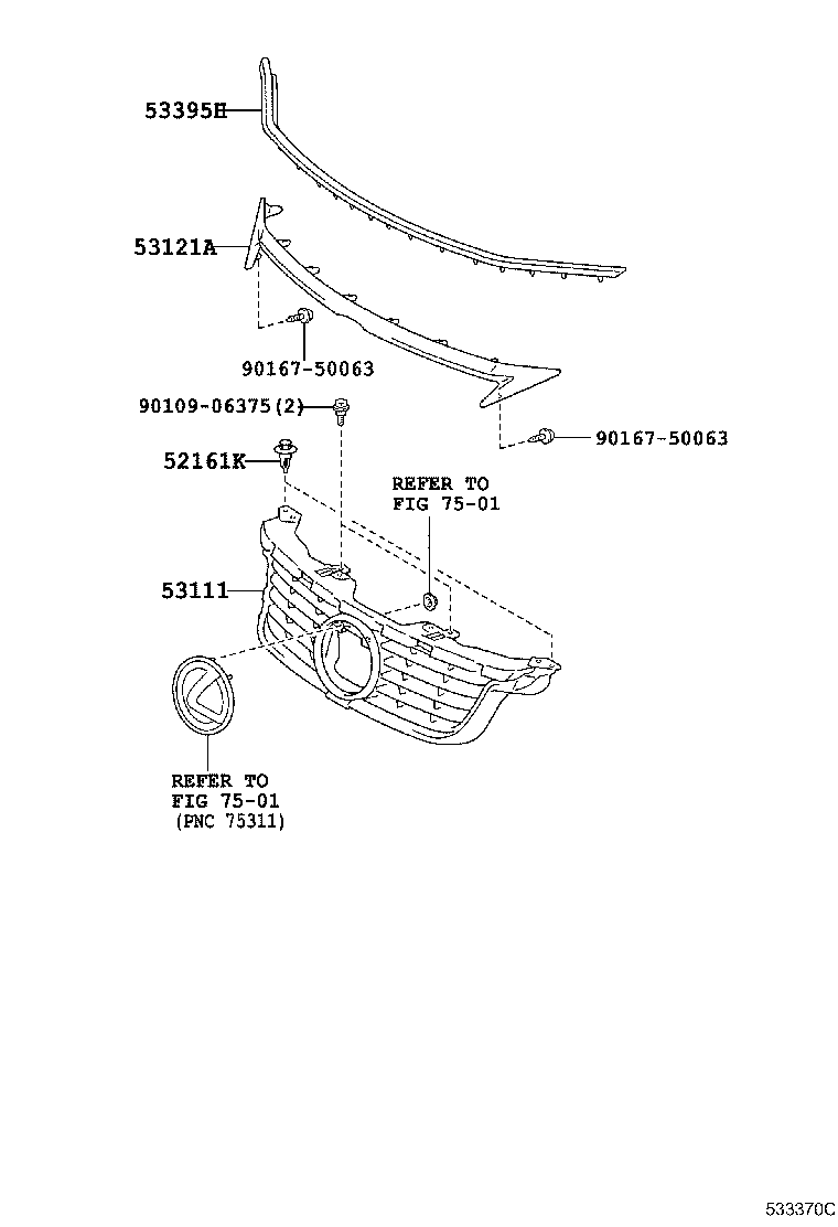  CT200H |  RADIATOR GRILLE