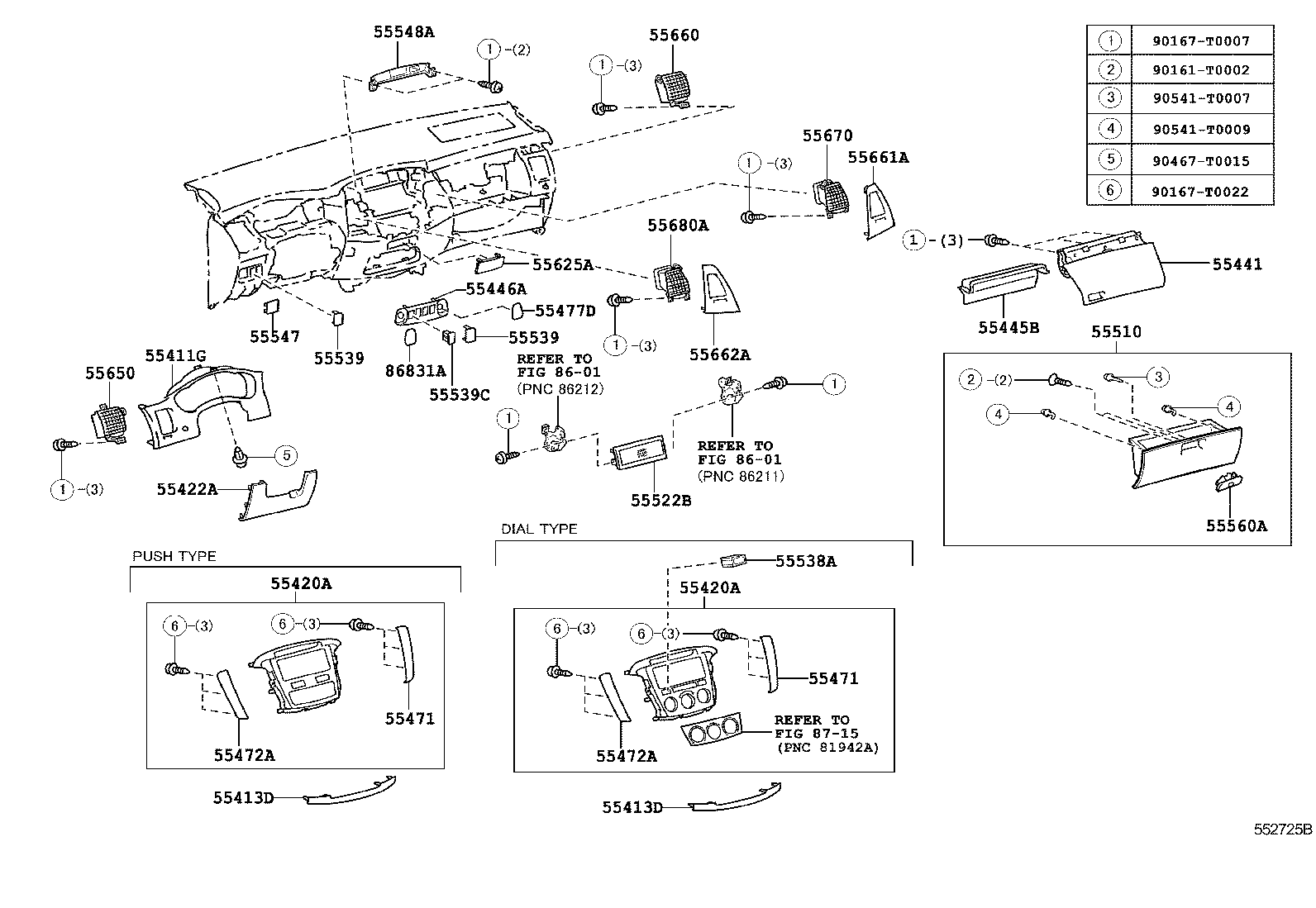  INNOVA KIJANG |  INSTRUMENT PANEL GLOVE COMPARTMENT