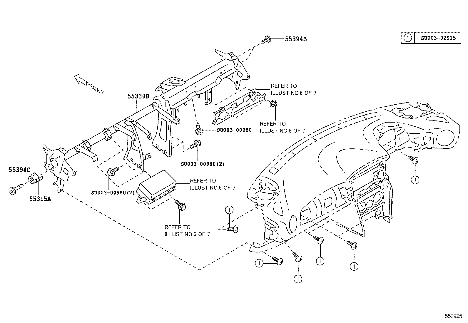  GT86 86 |  INSTRUMENT PANEL GLOVE COMPARTMENT