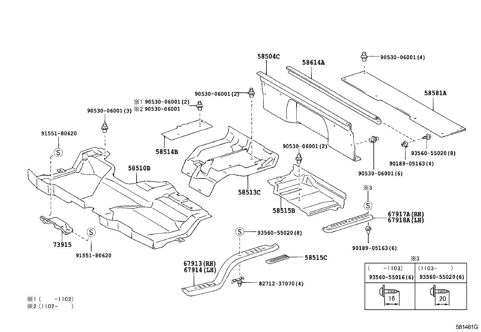  DYNA |  FLOOR MAT SILENCER PAD
