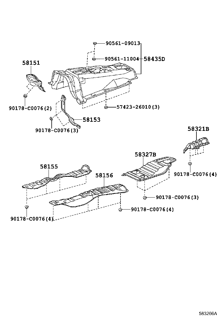  LAND CRUISER 200 |  FLOOR INSULATOR