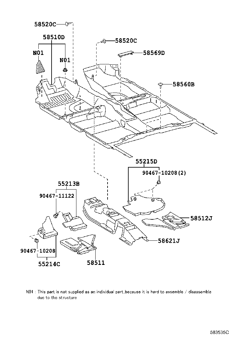  PRIUS |  MAT CARPET