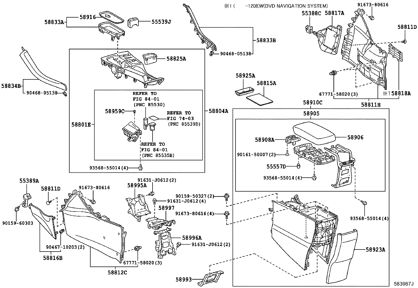  CT200H |  CONSOLE BOX BRACKET