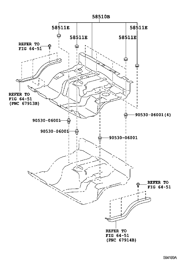  DYNA |  FLOOR MAT SILENCER PAD