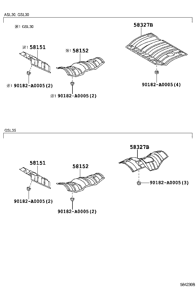  SIENNA |  FLOOR INSULATOR