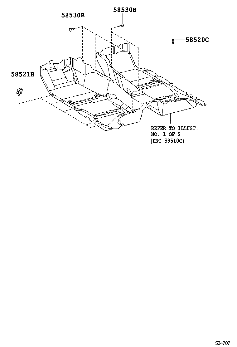  LS600H 600HL |  MAT CARPET