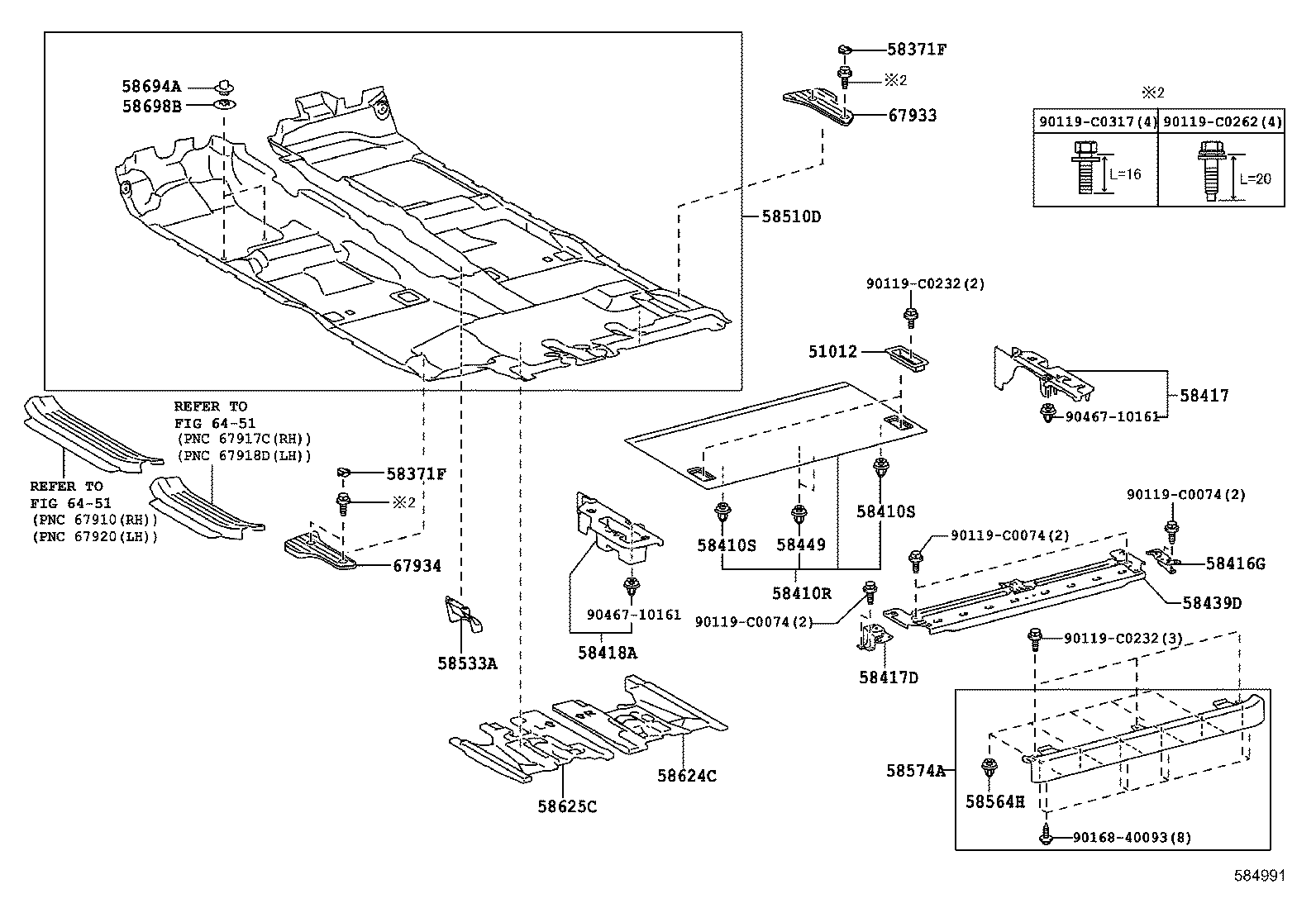  LAND CRUISER PRADO |  FLOOR MAT SILENCER PAD