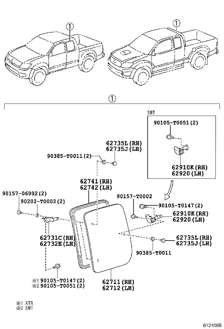  HILUX |  SIDE WINDOW