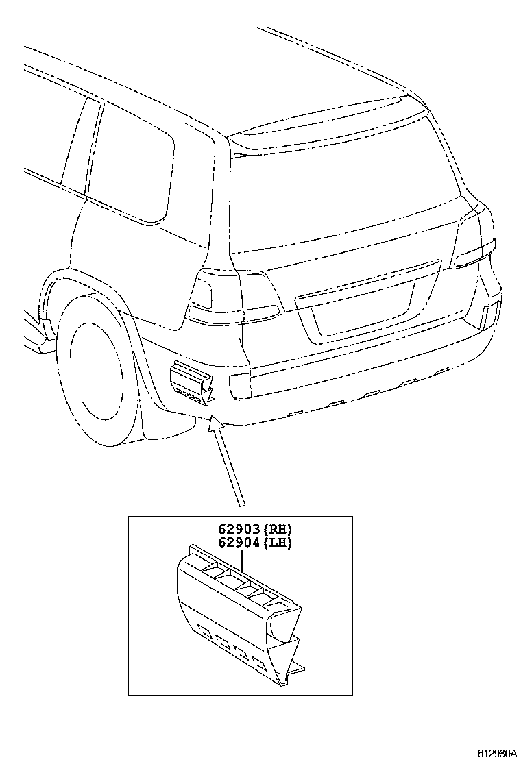  LX460 570 |  REAR VENTILATOR ROOF VENTILATOR