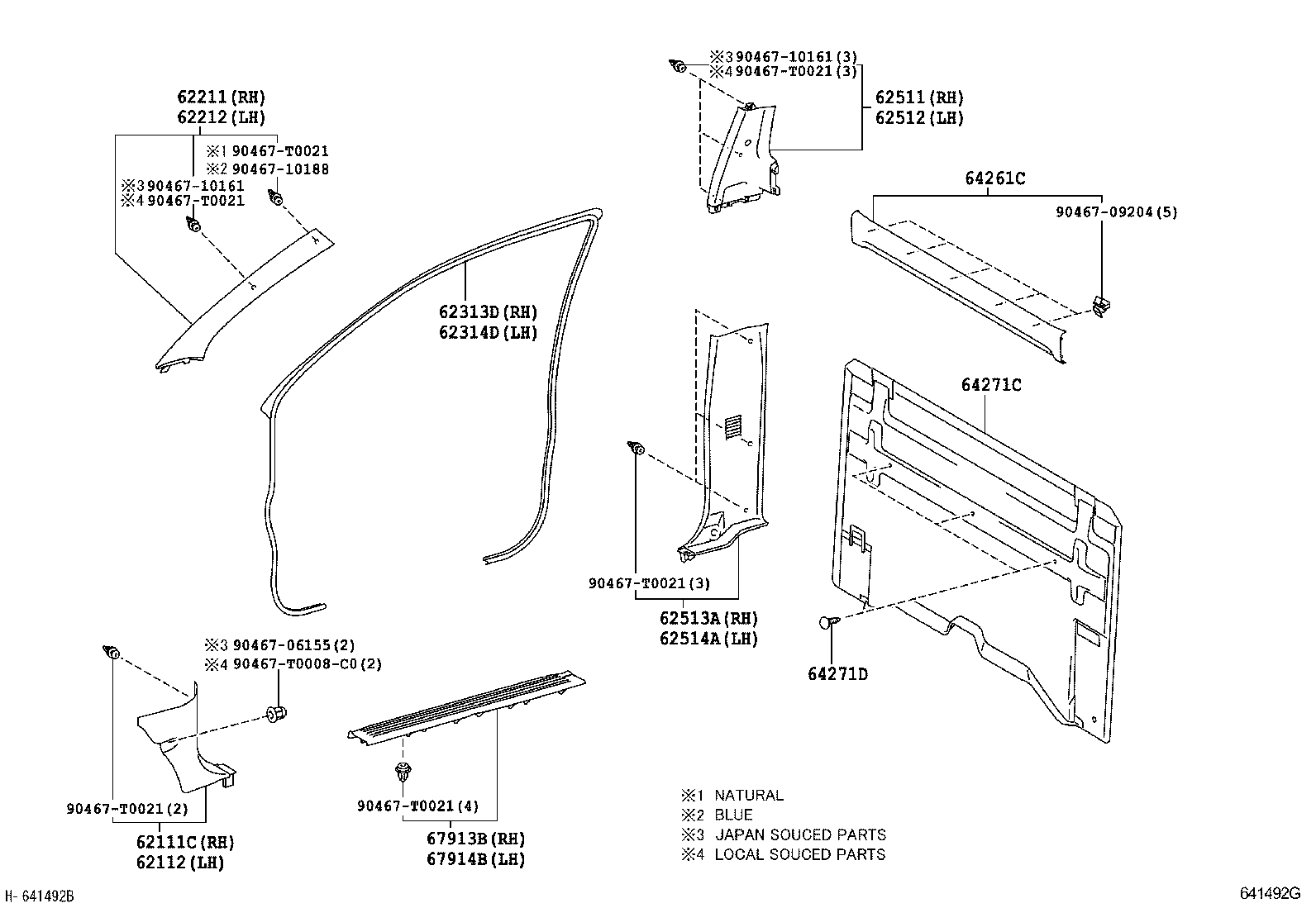  HILUX |  INSIDE TRIM BOARD