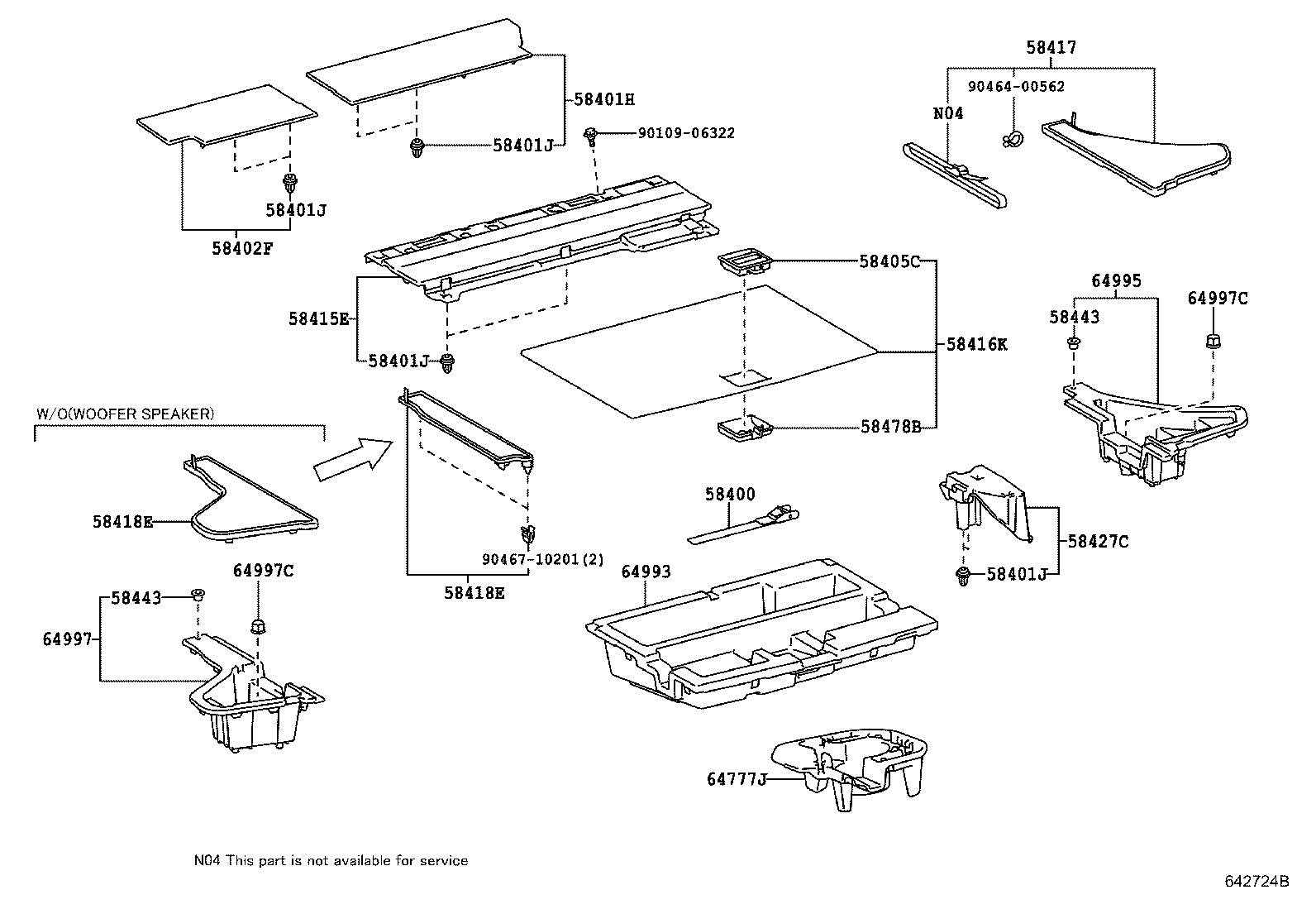  CT200H |  DECK BOARD DECK TRIM COVER