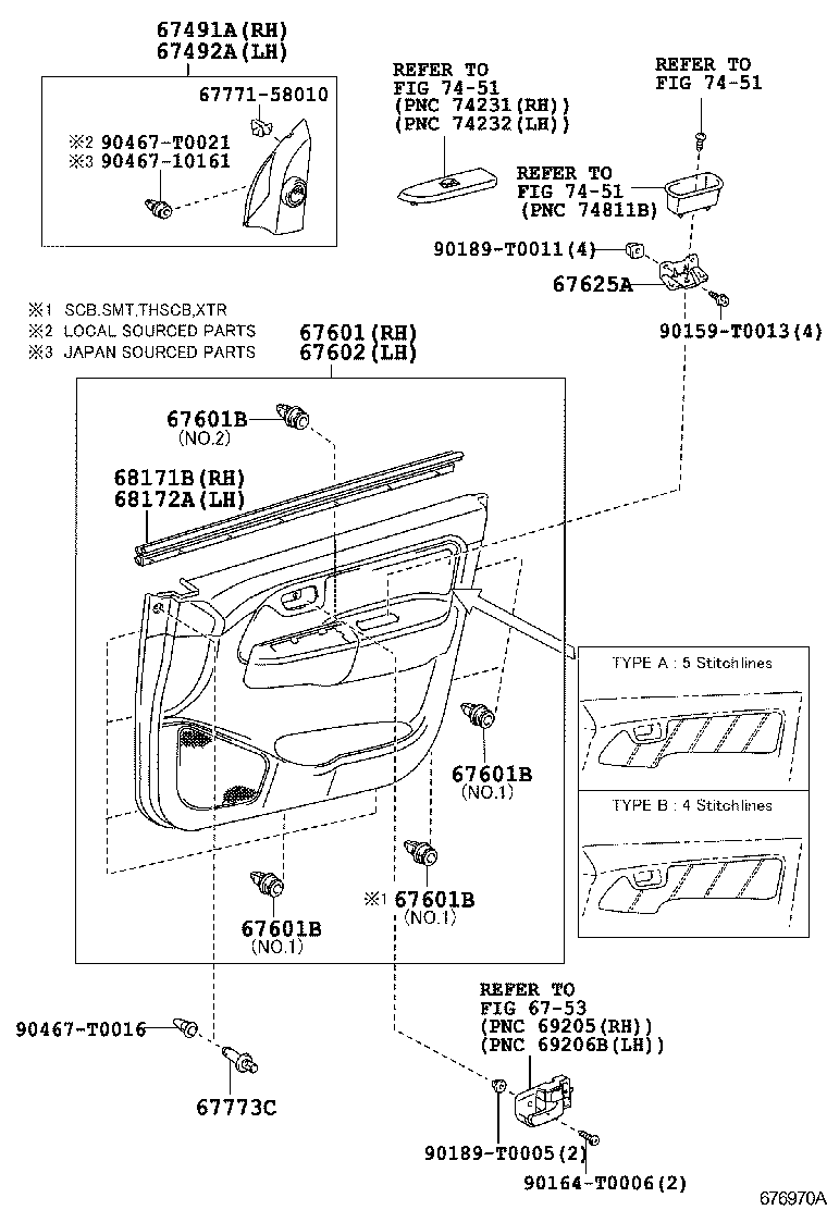  HILUX |  FRONT DOOR PANEL GLASS