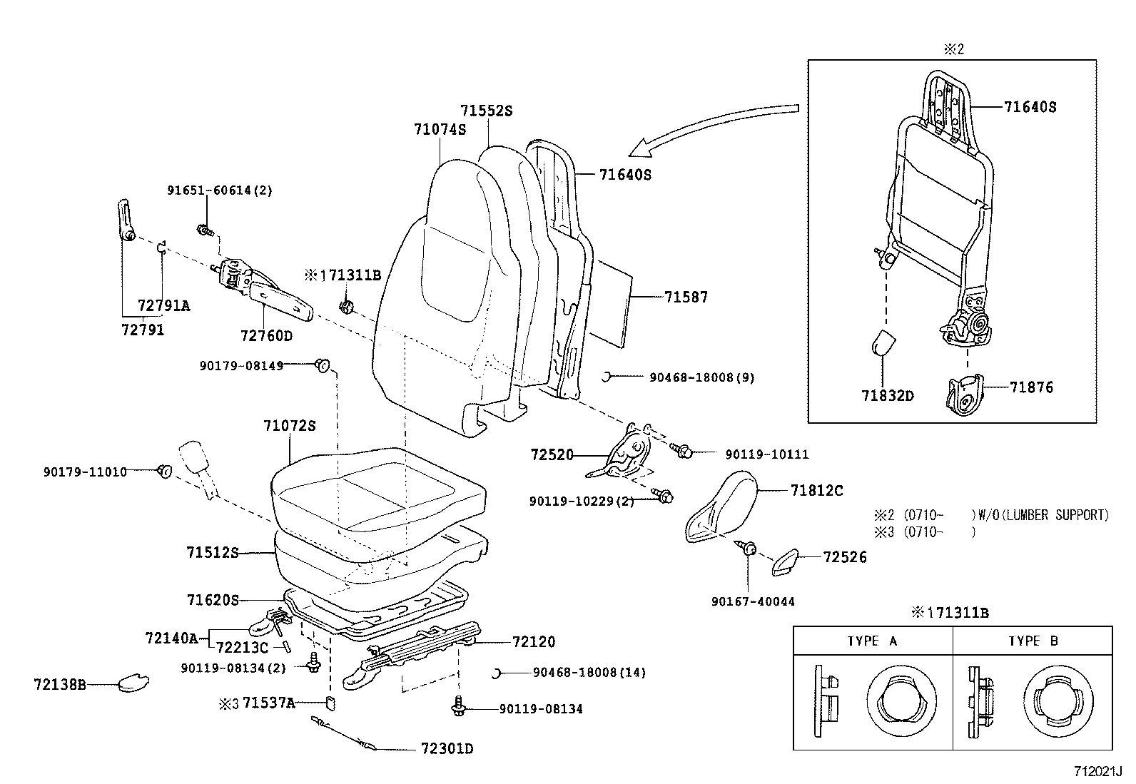  DYNA |  SEAT SEAT TRACK