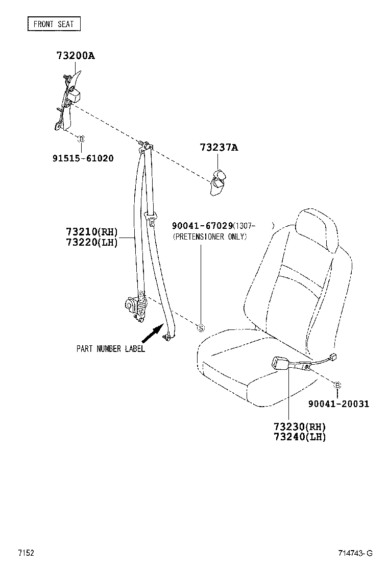  RUSH |  SEAT BELT