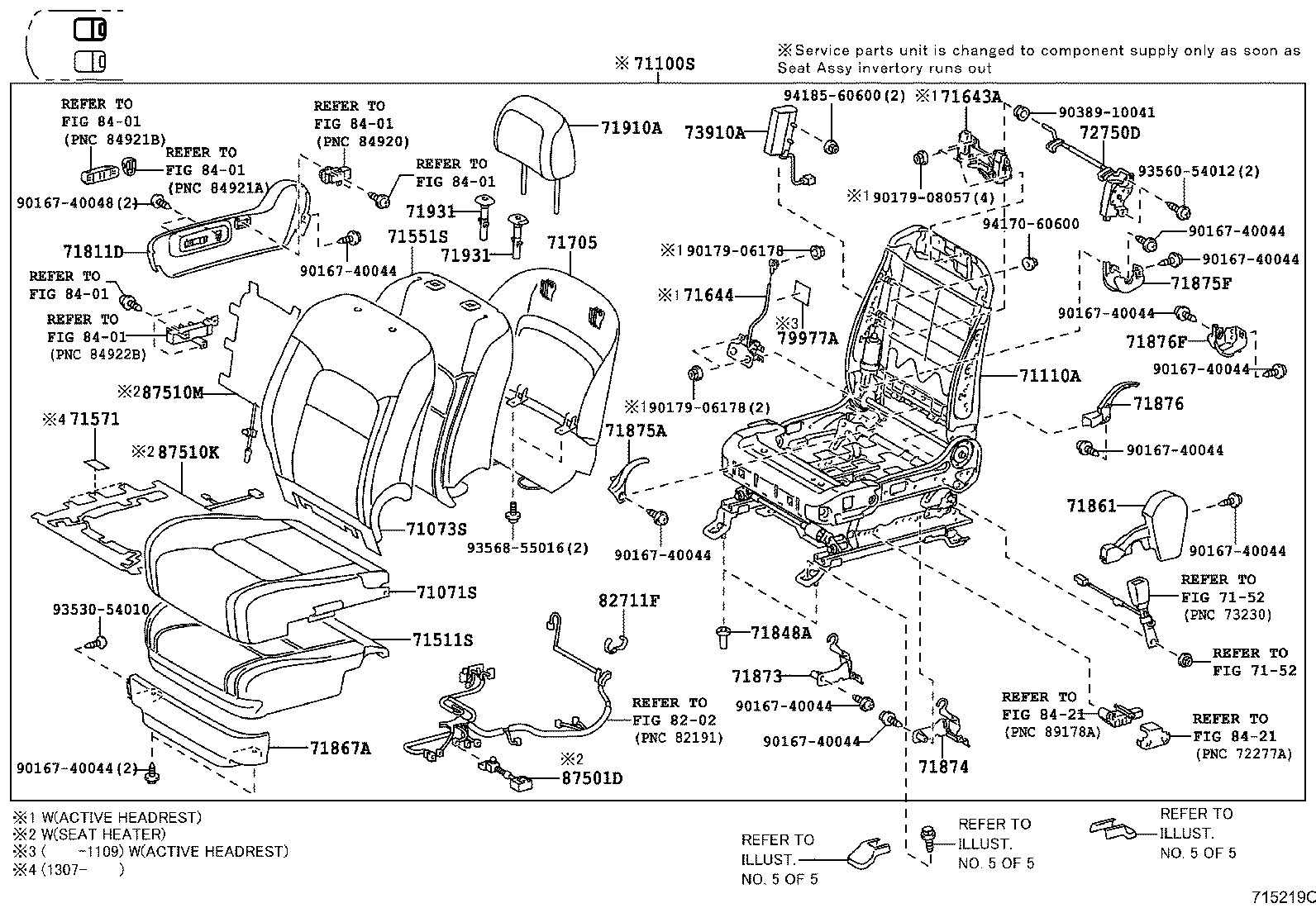  LAND CRUISER 200 |  SEAT SEAT TRACK