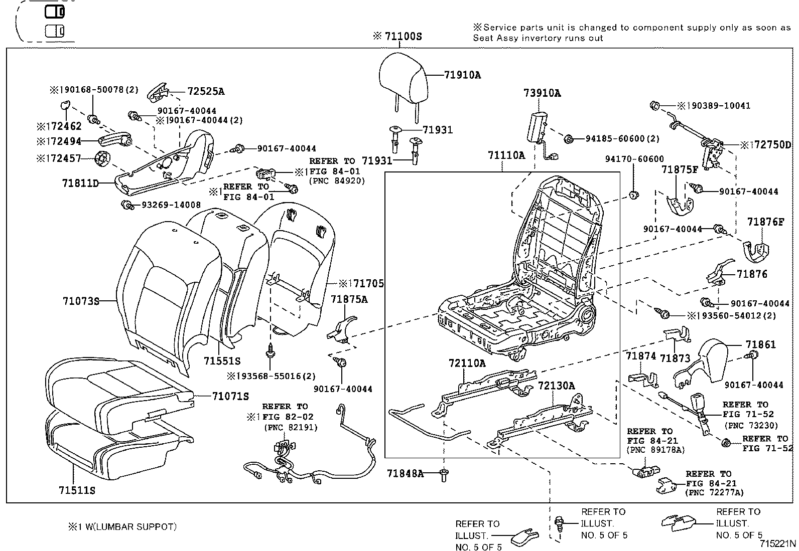  LAND CRUISER 200 |  SEAT SEAT TRACK