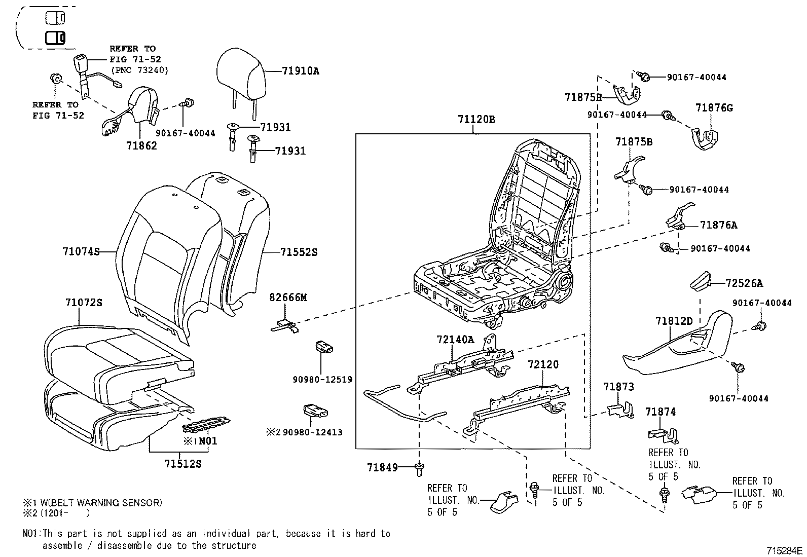 LAND CRUISER 200 |  SEAT SEAT TRACK