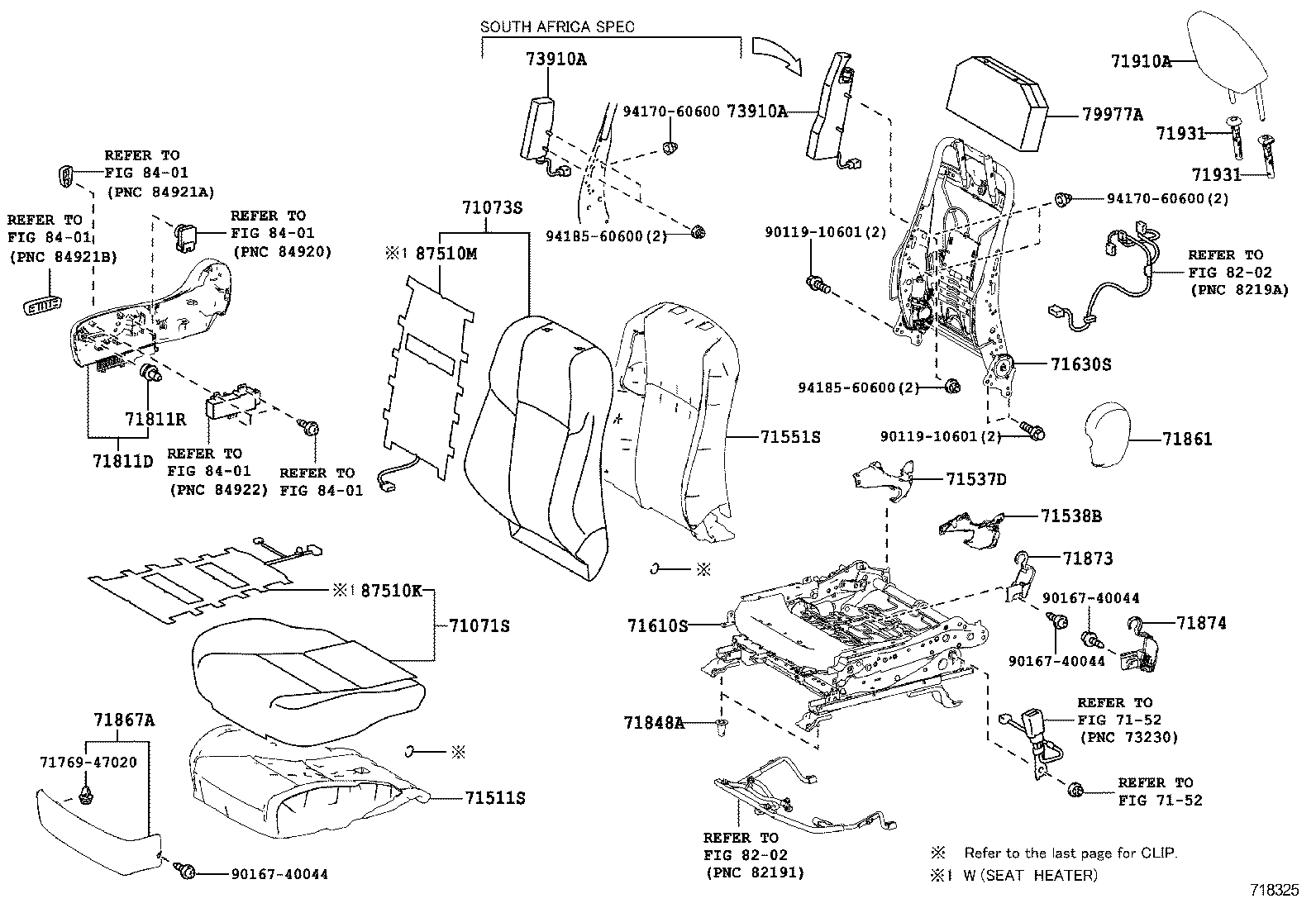  RAV4 |  SEAT SEAT TRACK