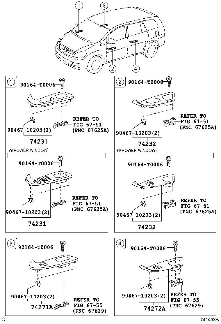  INNOVA KIJANG INNOVA |  ARMREST VISOR