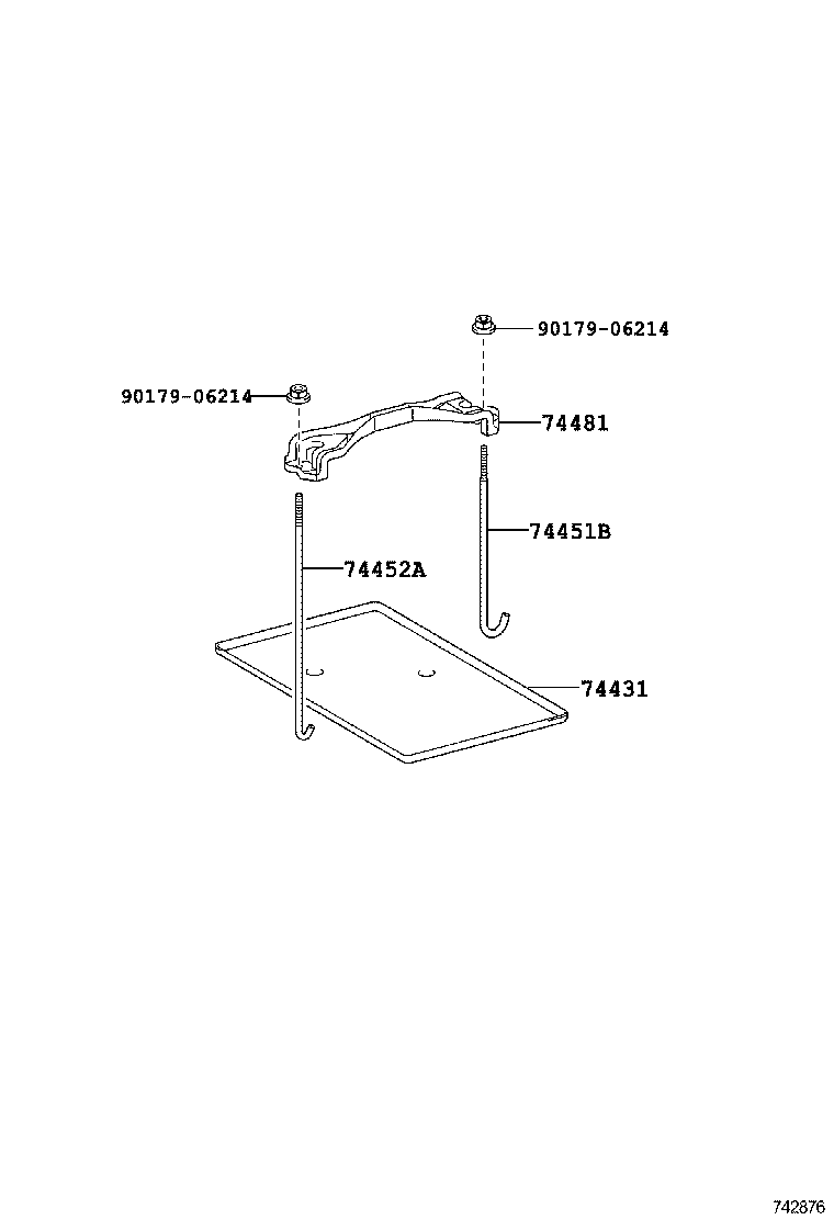  GX400 460 |  BATTERY CARRIER